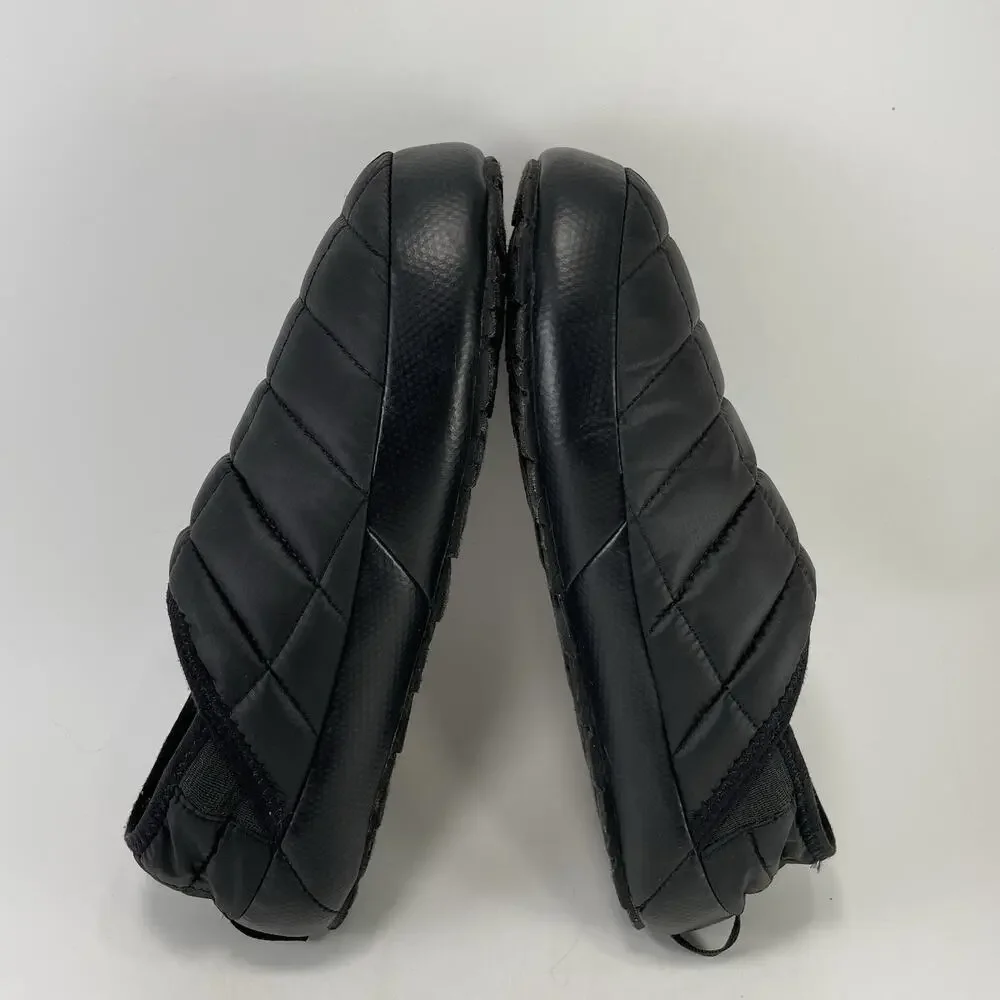 The North Face ThermoBall Black Quilted Slipper Mules Mens Size 7 Puffer